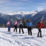 Snowshoeing